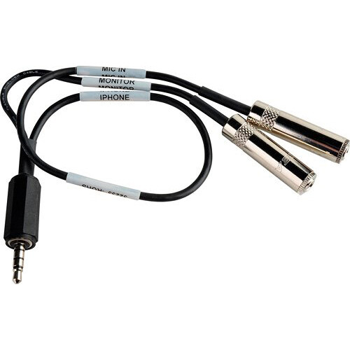 Sescom IPHONE-LN2MIC-1 TRRS to 25 dB 3.5mm Line Level